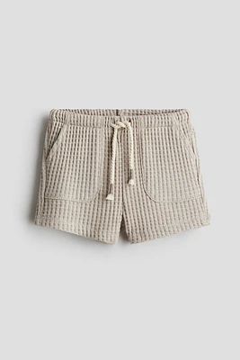 Waffled Jersey Shorts