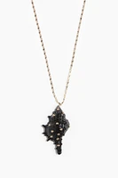 Seashell-Pendant Necklace
