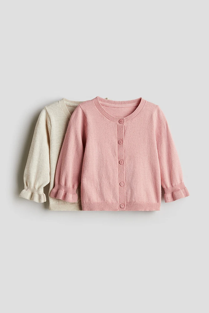 2-pack Fine-Knit Cardigans