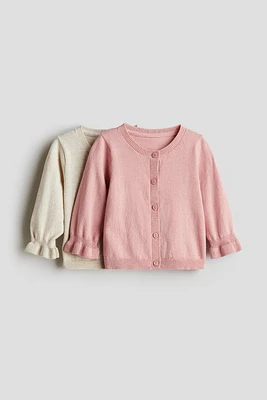 2-pack Fine-Knit Cardigans