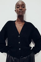 Rib-Knit Cardigan