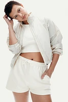 Washed Cotton Sweatshorts