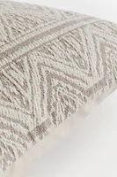 Textured-Pattern Cushion Cover