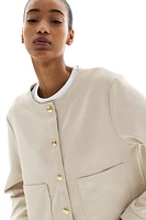 Pocket-Detail Cardigan