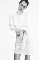 Mohair-Blend Cardigan