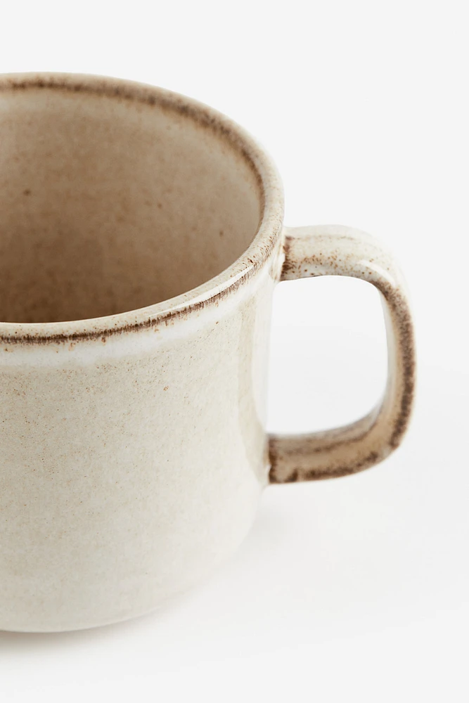 Reactive-glaze Stoneware Mug