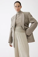 MAMA Crinkled Jersey Pants