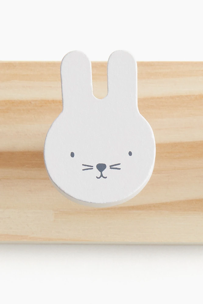 Wooden Wall Hanger Rack