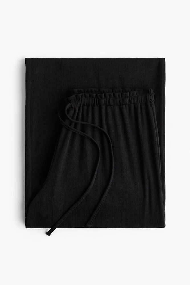 Pointelle Pajama Pants