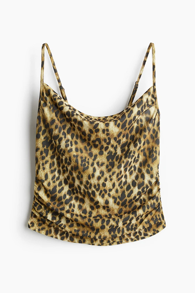 Cowl-neck Camisole Top