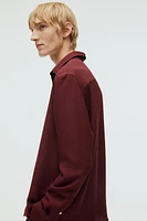 Regular Fit Crêpe Shirt