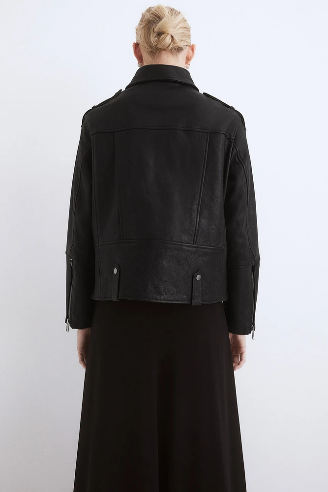 Leather Biker Jacket