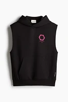 Loose-Fit Sleeveless Sports Hoodie with DryMove™