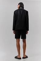Relaxed-Fit Linen-Blend Shorts
