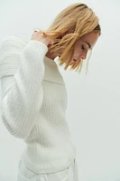 Off-the-Shoulder Sweater