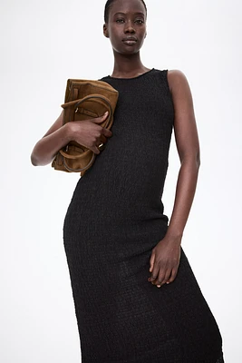MAMA Textured Jersey Dress