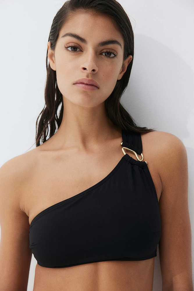 Padded One-Shoulder Bikini Top