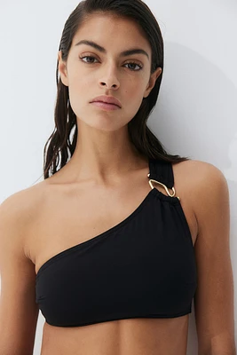 Padded One-Shoulder Bikini Top