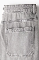 Denim Cargo Pants