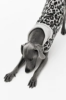 Jacquard-knit Dog Sweater