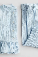 2-Piece Seersucker Set