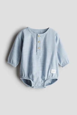 Cotton Muslin Romper Suit