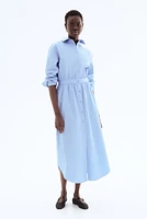 Cotton Shirt Dress