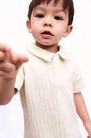 2-Piece Polo Shirt and Shorts Set