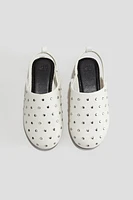 Studded Slingbacks