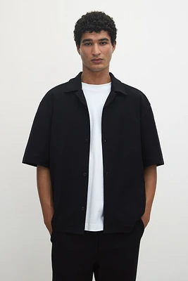 Loose-Fit Brushed Resort Shirt