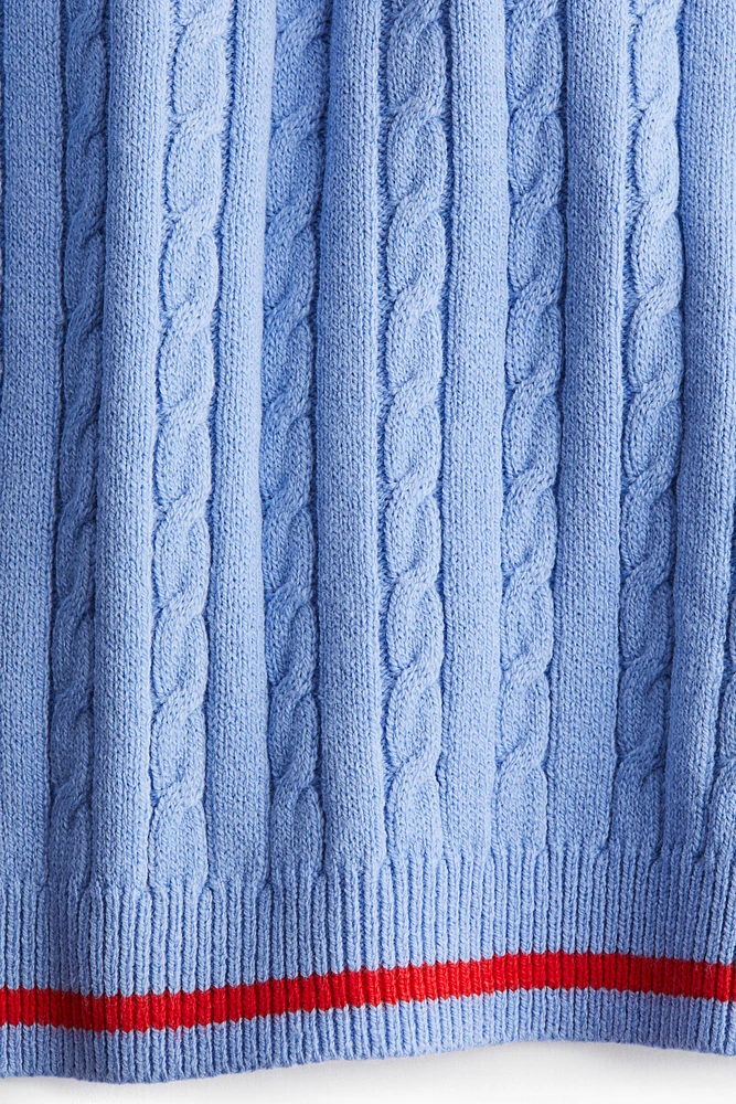 Cable-Knit Top