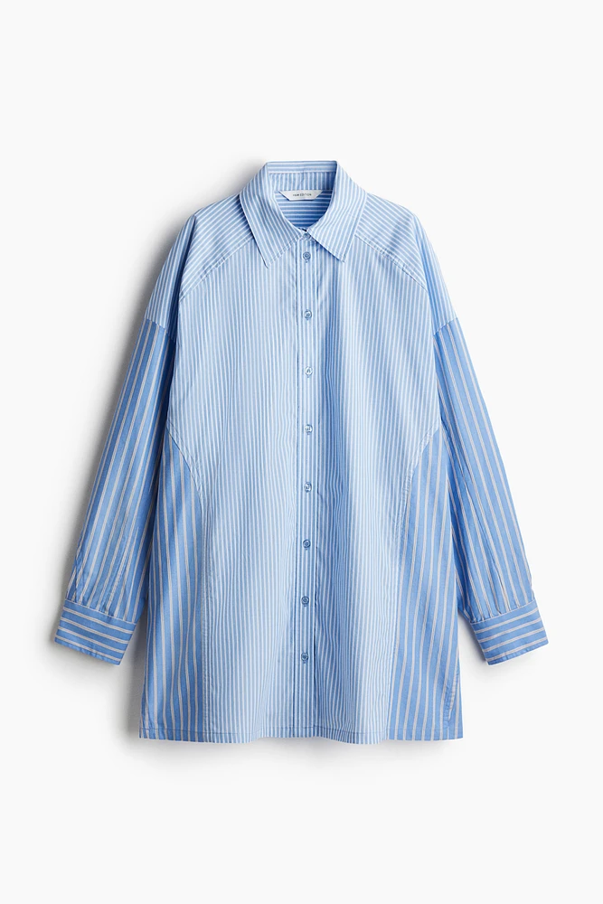 Chemise grande taille en coton