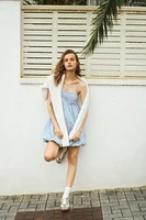 Bubble-Hem Dress