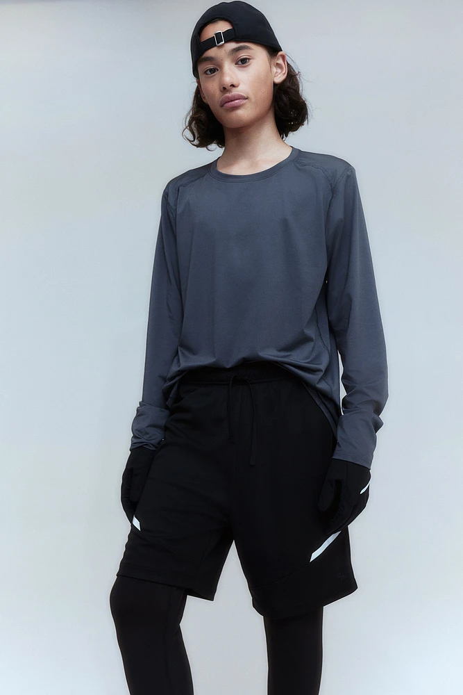Double-Layered Sports Shorts