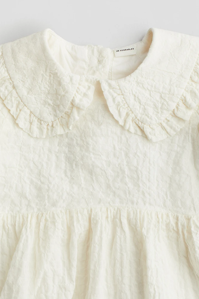Cotton Seersucker Dress