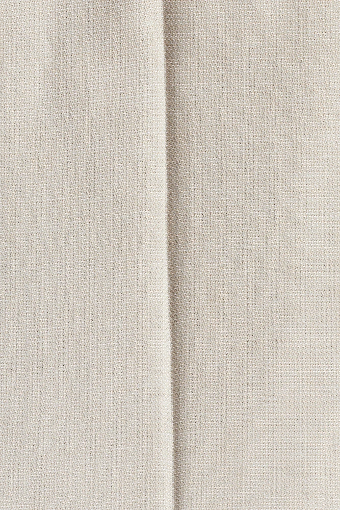 Pantalon de costume classique en lin mélangé