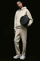 Loose Fit Hoodie with Side Stripes