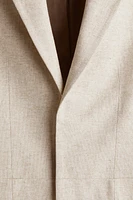 Relaxed-Fit Linen-Blend Jacket