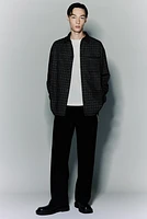 Loose Fit Flannel Shirt