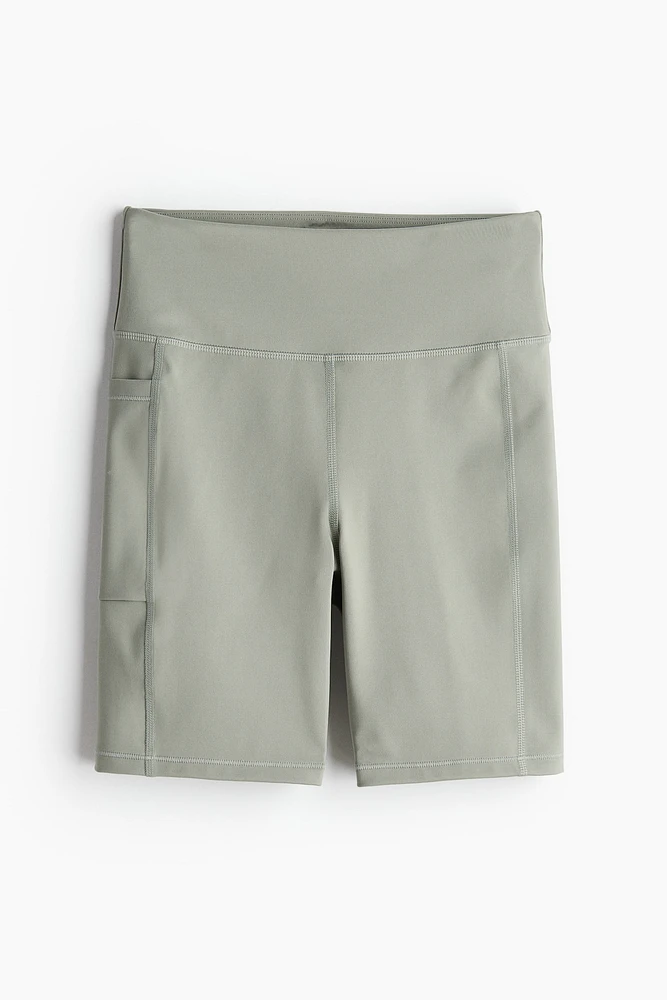 Pocket-Detail Biking Shorts with DryMove™