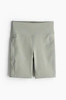 Pocket-Detail Biking Shorts with DryMove™