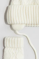 2-piece Beanie and Mittens Set