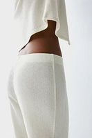 Ribbed jersey pyjamas