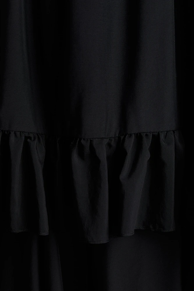 Ruffle-Trimmed Dress