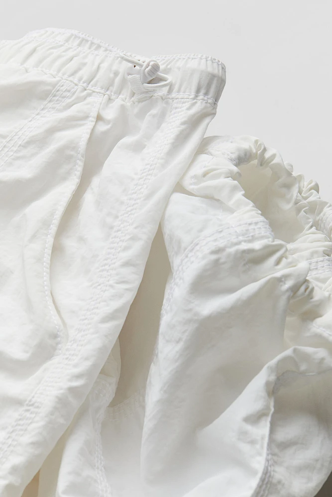 Nylon Parachute Pants