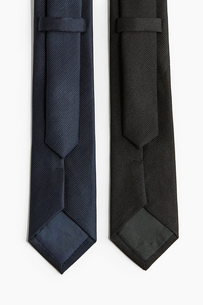 Lot de 2 cravates