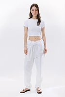 Microfiber Cropped T-Shirt