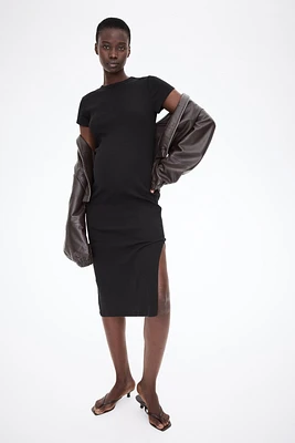 MAMA Ribbed T-Shirt Dress