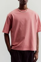 Boxy Fit Washed T-shirt
