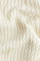 Cable-Knit Cashmere-Blend Pants